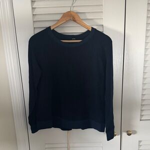 Navy Blue Long Sleeve top/sweatshirt